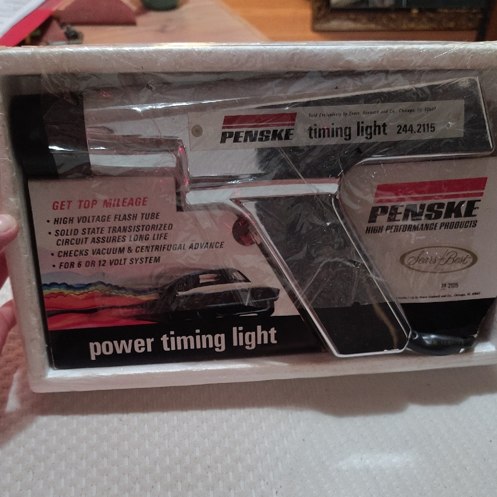 Silver and Black Timing Light